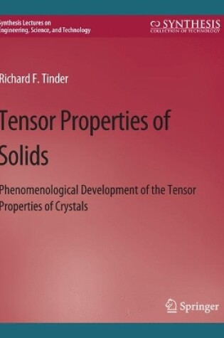 Cover of Tensor Properties of Solids, Part Two