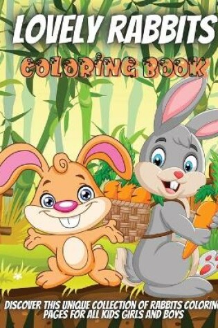 Cover of Lovely Rabbits Coloring Book