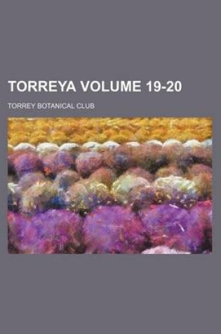 Cover of Torreya Volume 19-20