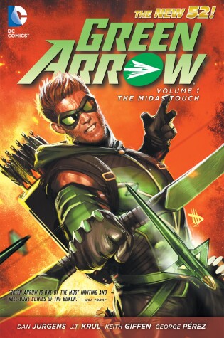 Cover of Green Arrow Vol. 1: The Midas Touch (The New 52)
