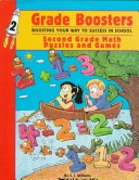 Book cover for Second Grade Math Puzzles and Games