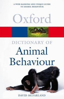 Cover of A Dictionary of Animal Behaviour