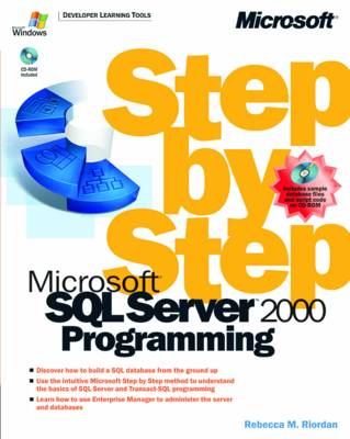 Book cover for Microsoft SQL Server 2000 Programming Step by Step