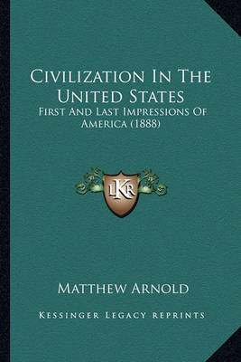 Book cover for Civilization in the United States Civilization in the United States