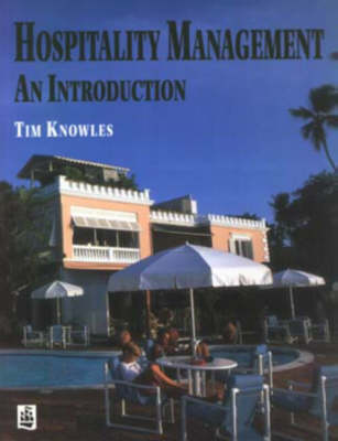 Book cover for Hospitality Management: an Introduction