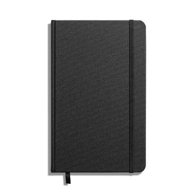 Book cover for Shinola Journal, HardLinen, Grid, Jet Black (5.25x8.25)