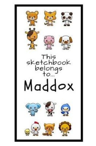 Cover of Maddox Sketchbook