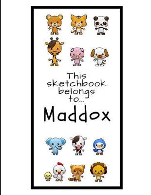 Book cover for Maddox Sketchbook