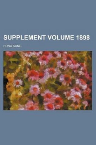 Cover of Supplement Volume 1898