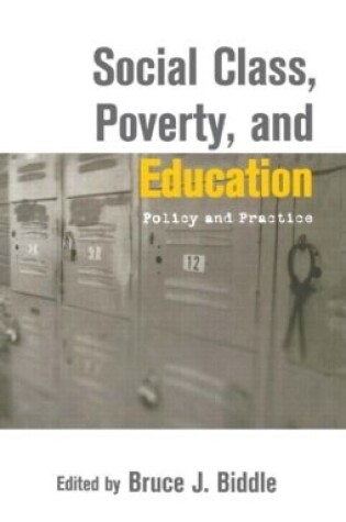 Cover of Social Class, Poverty and Education