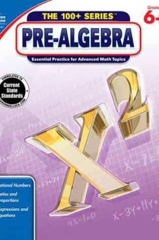Cover of Pre-Algebra, Grades 6 - 8