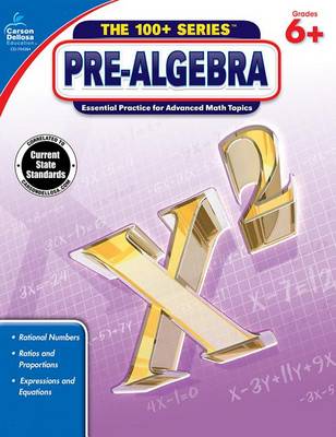 Book cover for Pre-Algebra, Grades 6 - 8