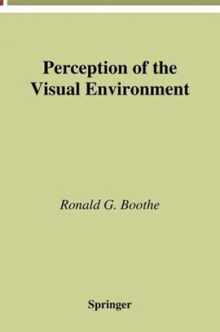 Cover of Perception of the Visual Environment