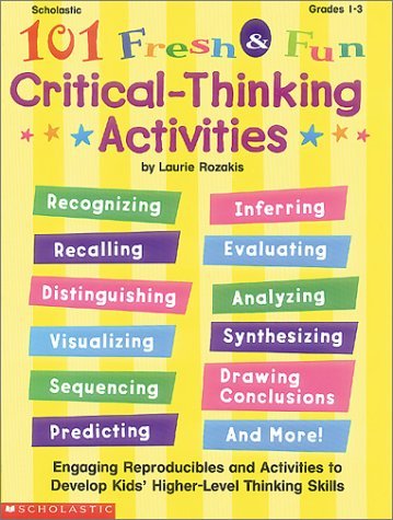 Book cover for 101 Fresh & Fun Critical-Thinking Activities