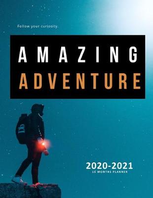 Book cover for 2020 2021 15 Months Adventure Daily Planner