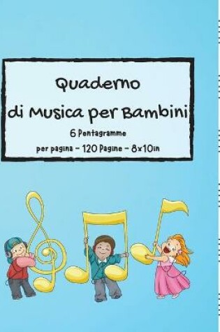 Cover of Quaderno di Musica per Bambini