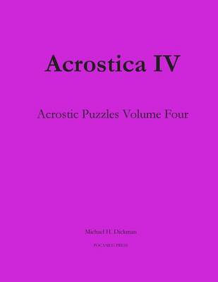 Book cover for Acrostica IV