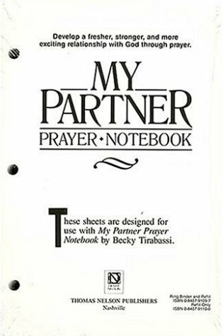 Cover of My Partner Prayer Notebook