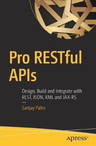 Cover of Pro RESTful APIs
