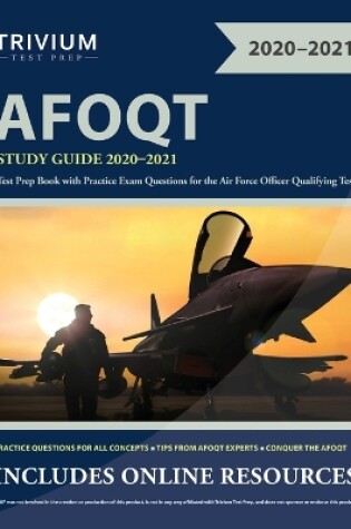 Cover of AFOQT Study Guide 2020-2021