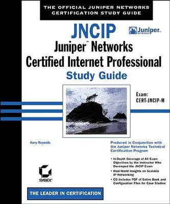 Book cover for Jncip: Juniper Networks Certified Internet Professional Study Guide