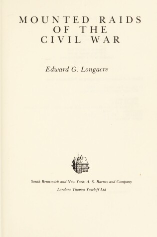 Cover of Mounted Raids of the Civil War