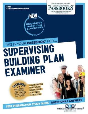 Book cover for Supervising Building Plan Examiner (C-862)