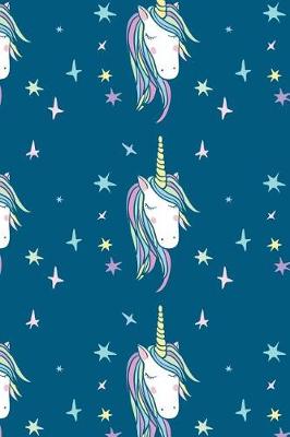 Book cover for Pastel Rainbow Unicorns Journal