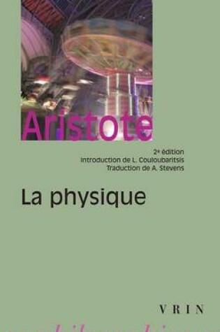 Cover of Aristote: La Physique
