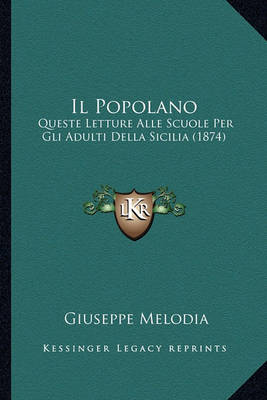 Book cover for Il Popolano