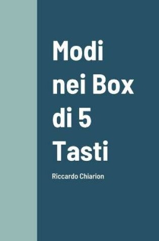 Cover of Modi nei Box di 5 Tasti