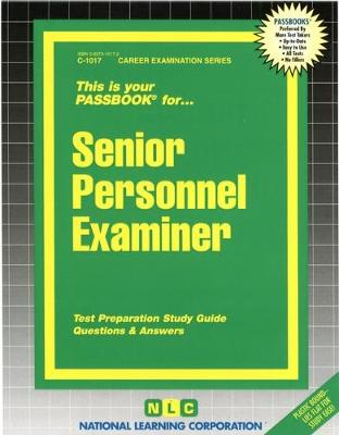 Book cover for Senior Personnel Examiner