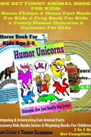 Cover of Box Set Children's Books: Horse Picture Books for Kids - Frog Picture Book - Dog Humor & Dog Cartoon