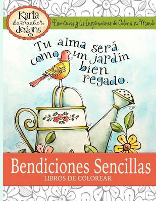 Book cover for Bendiciones Sencillas el Libro de Colorear