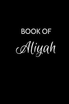 Book cover for Book of Aliyah