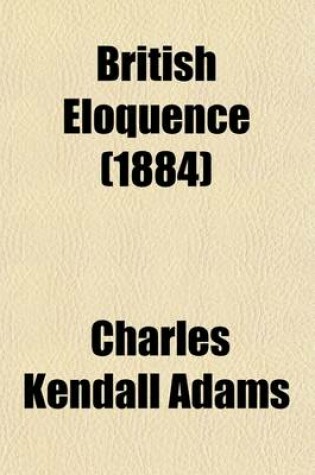 Cover of British Eloquence Volume 3