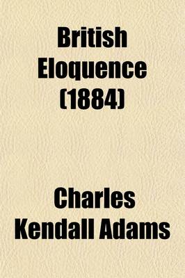 Book cover for British Eloquence Volume 3