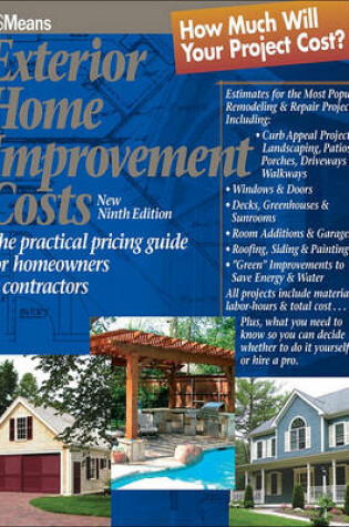 Cover of Exterior Home Improvement Costs