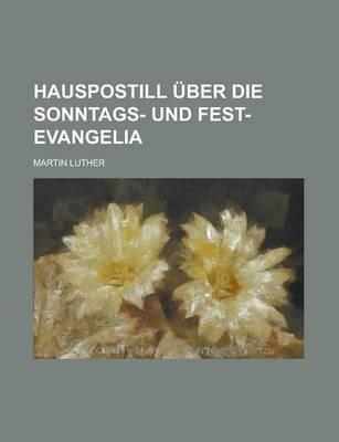 Book cover for Hauspostill Uber Die Sonntags- Und Fest-Evangelia