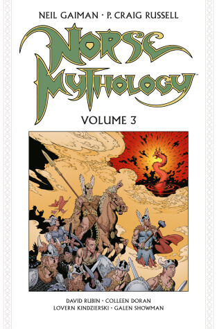 Book cover for Norse Mythology Volume 3 (Graphic Novel)