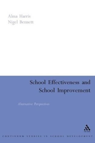 Cover of School Effectiveness, School Improvement