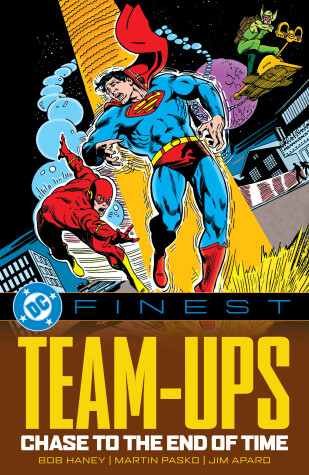 Book cover for DC Finest: Team-Ups: Chase to the End of Time