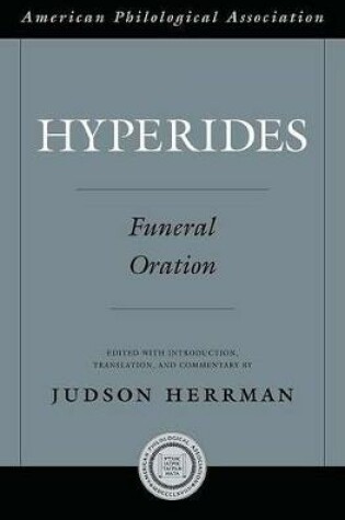 Cover of Hyperides: Funeral Oration