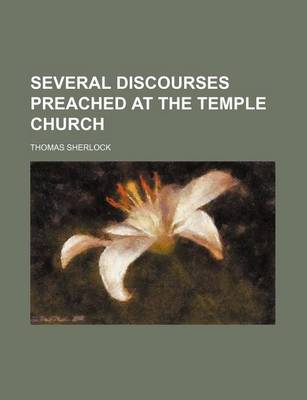 Book cover for Several Discourses Preached at the Temple Church (Volume 2)