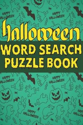 Cover of Halloween Word Search Puzzle Book