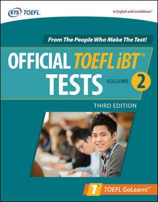 Book cover for Official TOEFL iBT Tests Volume 2, Third Edition