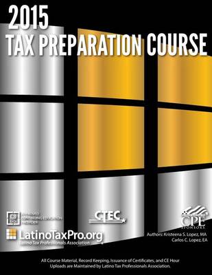 Book cover for 2015 Tax Preparation Course