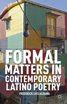 Book cover for Formal Matters in Contemporary Latino Poetry