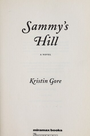 Cover of Sammy's Hill