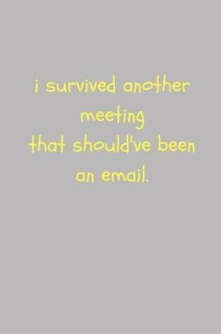 Cover of I Survived Another Meeting That Should